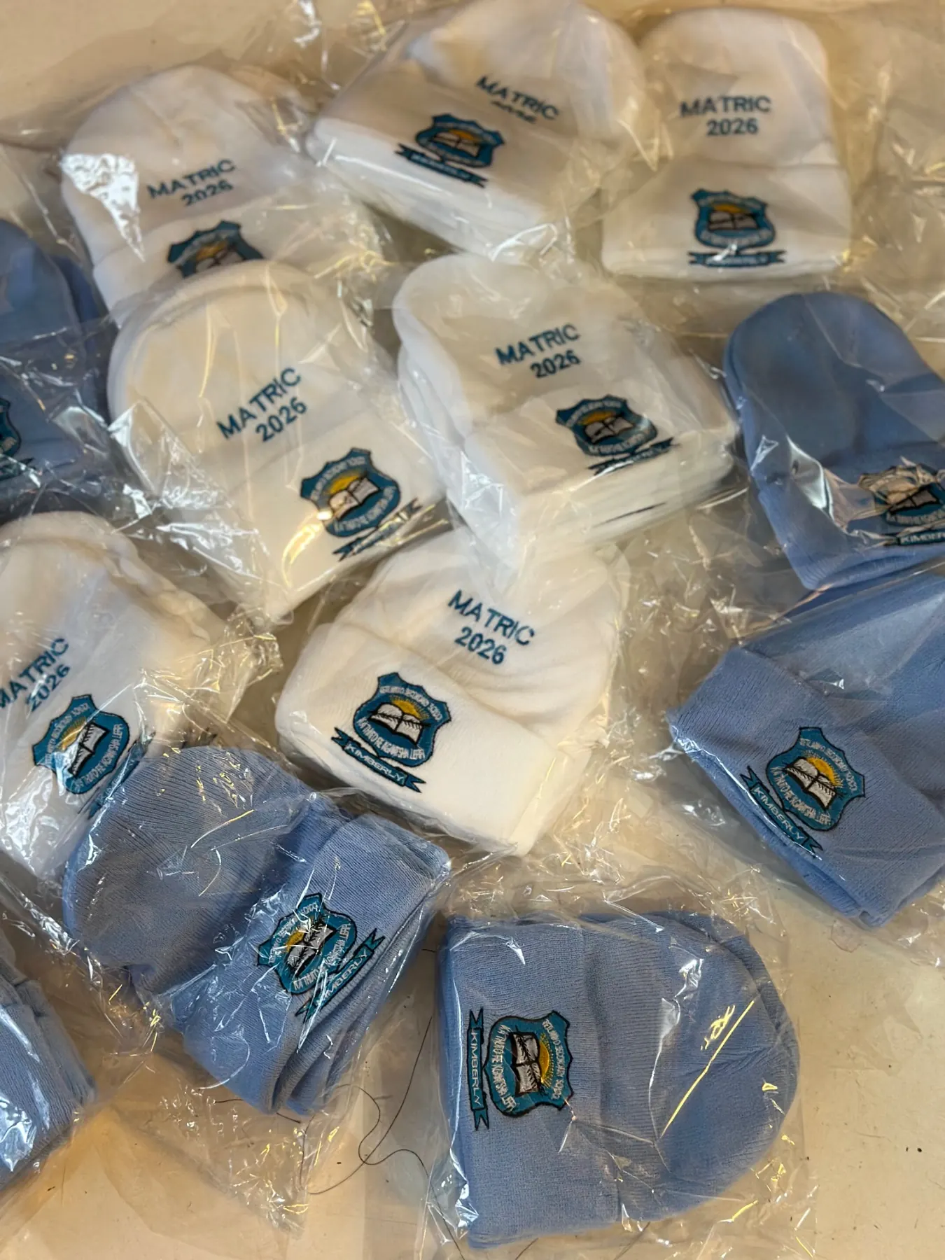 Matric 2026 embroidered beanies